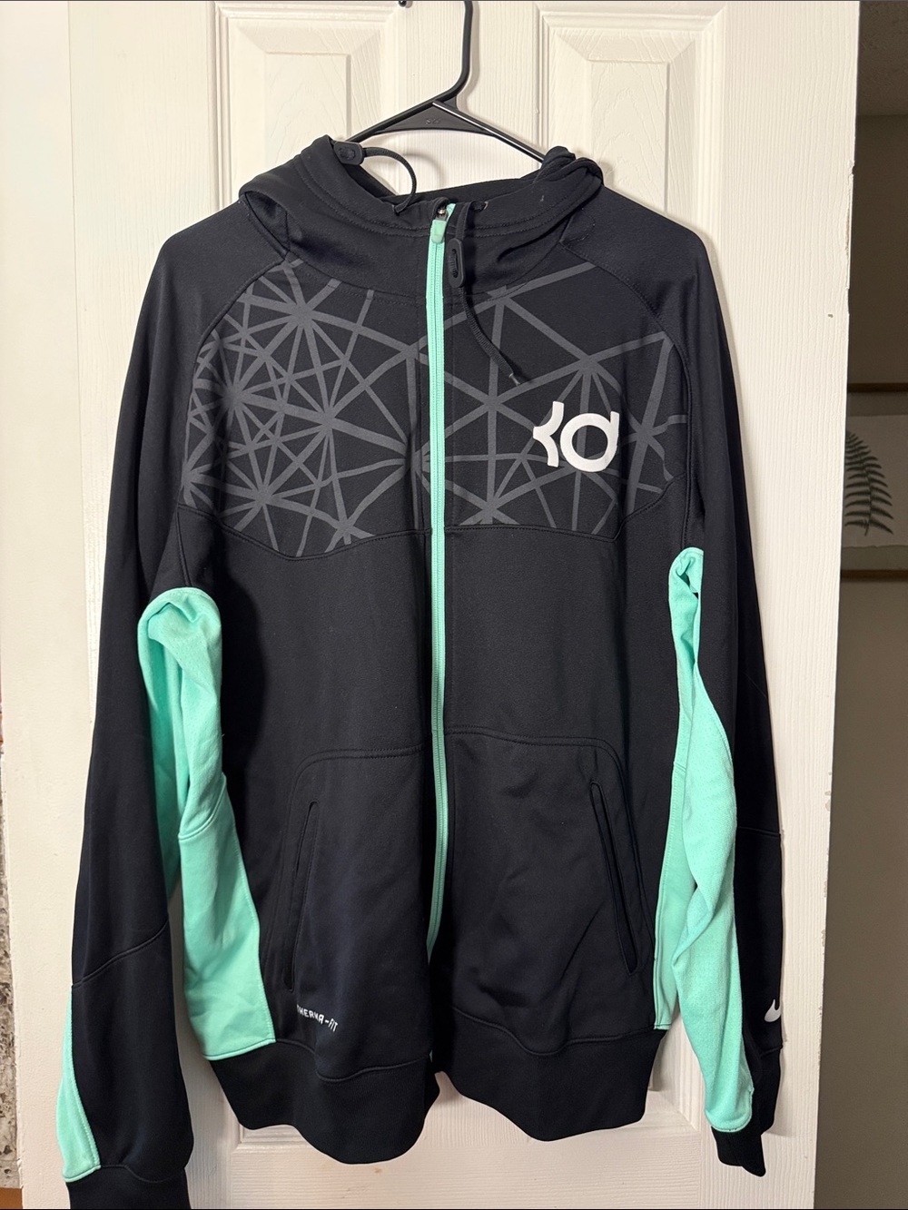 Vintage Nike KD Basketball zip up hoodie